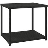  Bočni stolić crni 55 x 45 x 49 cm od poliratana | Eponuda.com