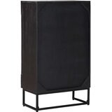  Visok predalnik Črna 55 x 30 x 95 cm, (5000253297) | Shoptok.si
