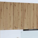 vidaXL viseći ormarić s policom riga umjetnički hrast 40 x 31 x 100 cm | shoptok.hr