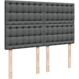  Okvir kreveta s oprugama i madrac svjetlosivi 140x200cm tkanina | shoptok.hr