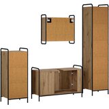  Set ormarića za kupaonicu 4 kom. Hrast artisan 40 x 36 x 181 cm | shoptok.hr