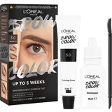L'Oréal Paris Brow Color Semi-Permanent Eyebrow Tint boja za obrve 1 kom Nijansa 5.0 brunette