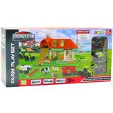 Lean Toys Komplet figuric in živali za kmetijo s traktorji 42 kosov | Shoptok.si