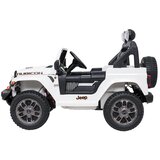  Dječji automobil na akumulator Jeep Wrangler Rubicon LIFT, bijeli Slike