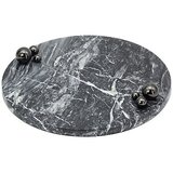 Schafer Schäfer mramorna pladanj Ø 25 cm siva Yase | shoptok.hr