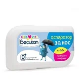 becutan kids vits apsirator za nos - kutija za čuvanje aspiratora, sa 4 nastavka