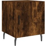  Nočna omarica dimljeni hrast 40x40x50 cm inženirski les, (20808977) | Shoptok.si