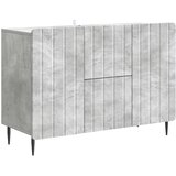 vidaXL Strani šal Betonsko siva 89 x 34,5 x 62 cm Inženirski les, (5000217285) | Shoptok.si