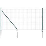 Euro ograda s špicama 10 x 1,2 m Čelik premazan PVC-om Zelena | shoptok.hr