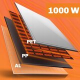 Berdsen BD-992 – Infracrvena grelnik 1000 W, Wi-Fi, Tuya Smart, daljinski upravljalnik | Shoptok.si
