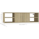  Zidna polica boja hrasta sonome 102x30x29 cm konstruirano drvo | Eponuda.ba