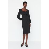 Trendyol Black Lace Detailed Dress Cene