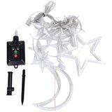 Aigostar led solarni božićni lanac 120xLED/8 funkcija 3x0,6m 500 mah IP65 topla bela | Eponuda.com