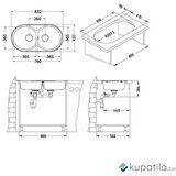  Sudoper Form 50 Alveus | Eponuda.ba