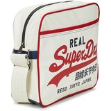Superdry RETRO ALUMNI MESSENGER BAG Bijela | shoptok.hr