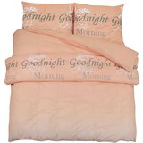 Maison Chic Komplet posteljnine - Posteljnina roza 140x200 cm bombaž, (21786726) Cene