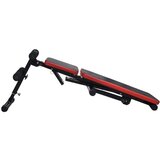 vidaXL podesiva klupa za trbušnjake sa setom utega 60,5 kg | shoptok.hr