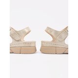 GOODIN Women's Gold Sandals | Shoptok.si