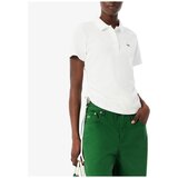 Lacoste LONG SLEEVED RIBBED COLLAR S Bijela | shoptok.hr