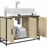 Ormarić za umivaonik u kupaonici, hrast sonoma, 90x33x60 cm, inženjerski drvo | shoptok.hr