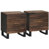  Noćni ormar 2 pcs Orah 40 x 33 x 46 cm Konstruirano drvo | shoptok.hr