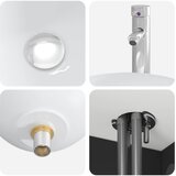  Set namještaja za kupaonicu 2 kom. Crna Konstruirano drvo | shoptok.hr