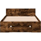  Okvir kreveta s ladicom boja hrasta 90x200 cm drveni | Eponuda.com