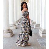 UR/CEO Black patterned dress Delfino | ePonuda.com