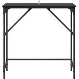 Konzolna stolica Crni hrast 75 x 32 x 75 cm Konstruirano drvo | shoptok.hr