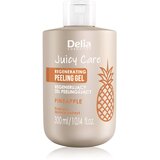 Delia Cosmetics Juicy Care Pineapple piling za telo z regeneracijskim učinkom 300 ml Cene