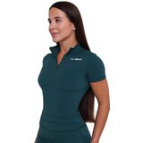 GymBeam ženska majica Ignite Cropped Dark Green 92191