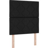 Vzglavje z vzglavjem Črna 80 cm blago, (5000142565) | Shoptok.si