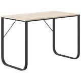  Računalniška miza črna in hrast 110x60x73 cm iverna plošča, (20608809) | Shoptok.si