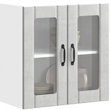Maison Chic Kuhinjska stenska omarica - Kuhinjska omarica s steklenimi vrati Lucca inž. les iu1040, (22063954) | Shoptok.si