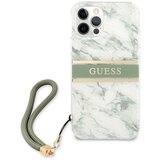  Maska za iPhone 12/ 12 Pro Guess Marble Strap zelena | ePonuda.com