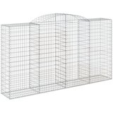  Gabionska košara s lukom 300x50x160/180 cm pocinčano željezo | shoptok.hr