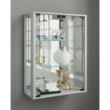 MID.YOU Viseča Vitrina Udina, Srebrna | Shoptok.si