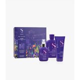 Alfaparf Milano, Italija semi di lino holiday kit blonde
