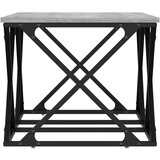  Stolić za kavu boja sivog hrasta 100x49x40 cm konstruirano drvo | shoptok.hr
