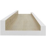  Zidne police 4 kom bijele i boja hrasta sonome 40 x 9 x 3 cm | shoptok.hr