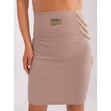RELEVANCE Skirt-RV-SD-9028.06-dark beige | shoptok.hr
