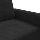  Dvosjed crni 140 cm baršunasti | shoptok.hr