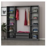 Hanah home Ormar Kale 180x190x52cm Antracit | Eponuda.ba