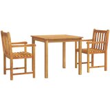  3-dijelni vrtni blagovaonski set od masivnog bagremovog drva | Eponuda.com