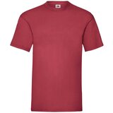 Fruit Of The Loom Men's Red T-shirt Valueweight | Shoptok.si