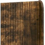  Okvir za krevet s pohranom i uzglavljem Dimljeni hrast - Dimljeni hrast 100 x 200 cm | shoptok.hr