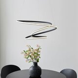  Endon 97632 - LED luster na sajli DUNE LED/47,5W/230V 3000K crna | Eponuda.com