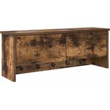  Vješalica za kapute na zidu Dimljeni hrast 80 x 20 x 30 cm | shoptok.hr