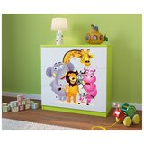  Dječja komoda - zoološki vrt-Zelena | shoptok.hr