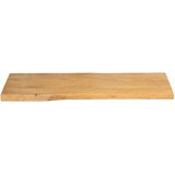 Stolna ploča 90x40x2,5 cm od masivnog drva manga sa živim rubom | shoptok.hr